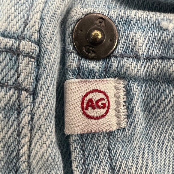 AG Adriano Goldschmied Isabelle High Rise Straight Crop Jeans Size 28 Women’s - Picture 7 of 11